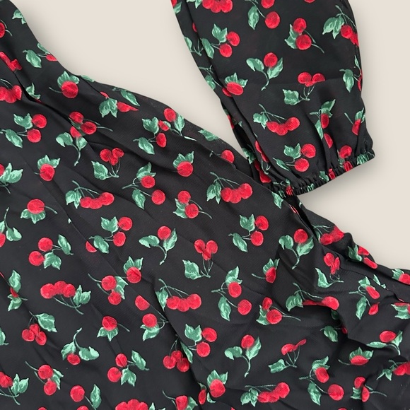 Reformation | Ferris Dress | Cherry Pie Print | Size 6 | NWT - Picture 10 of 12